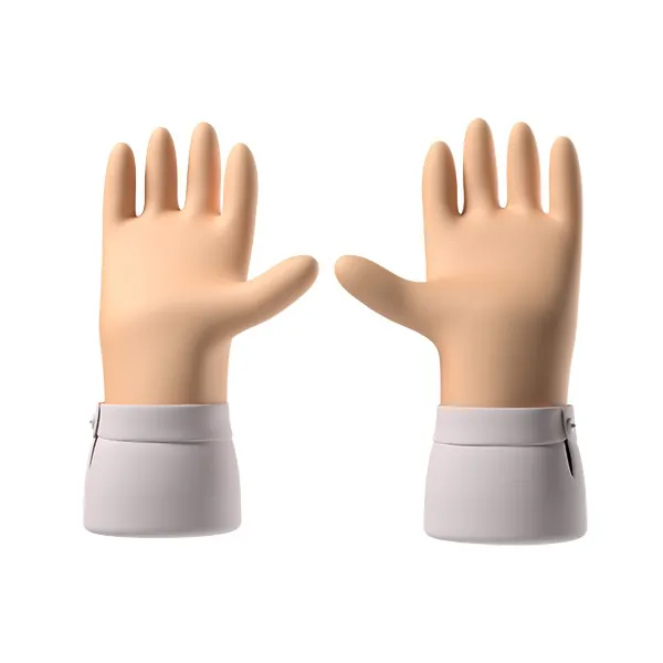 3D hand in classy style