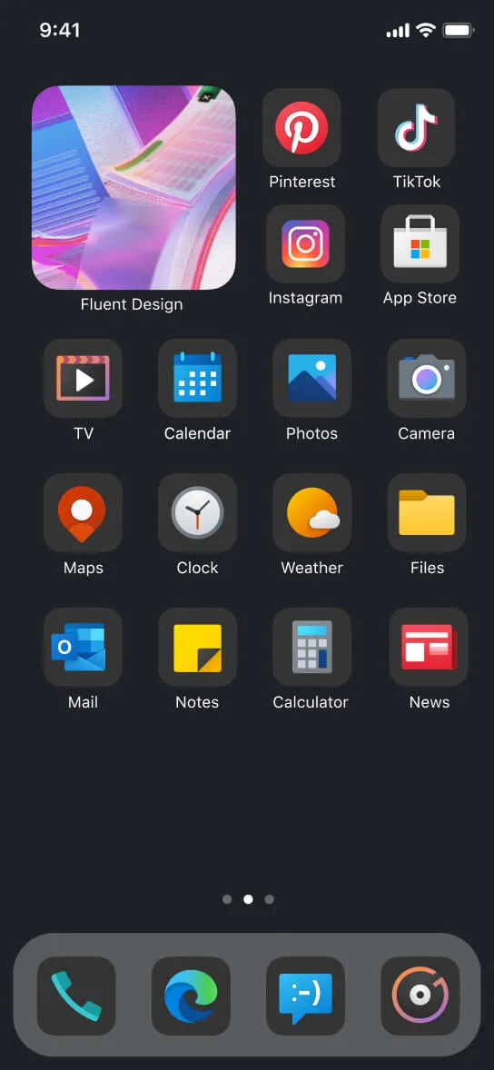 Download Fluent icons